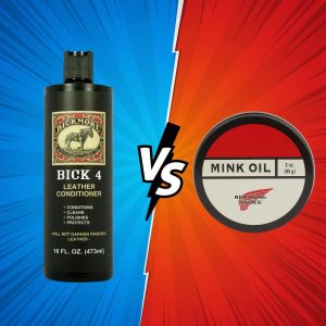 Read more about the article Decoding the Dilemma: Mink Oil vs Bick 4 for Leather Care?